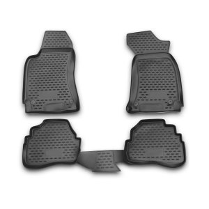 Volkswagen Passat Floor Mats - Omac - Rubber TPE - Black - '96-'05